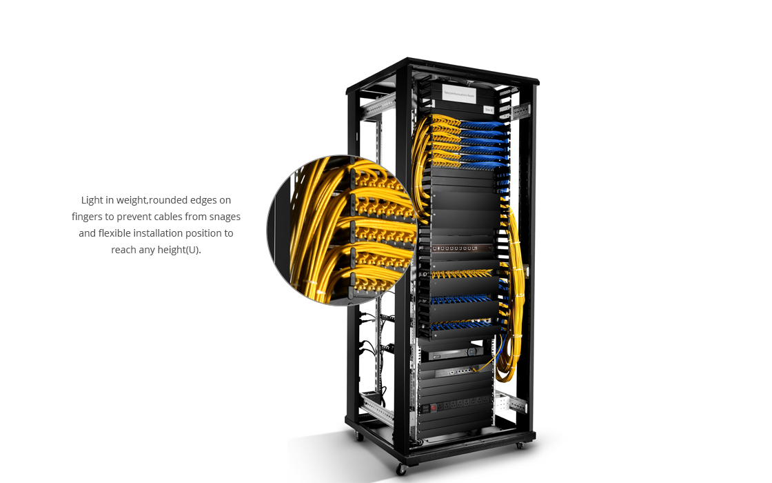 Vertical Cable Manager Product Application