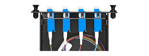 MTP®/MPO Fibre Cassettes 
Security Plate with TFC Fiber Optic Adapter