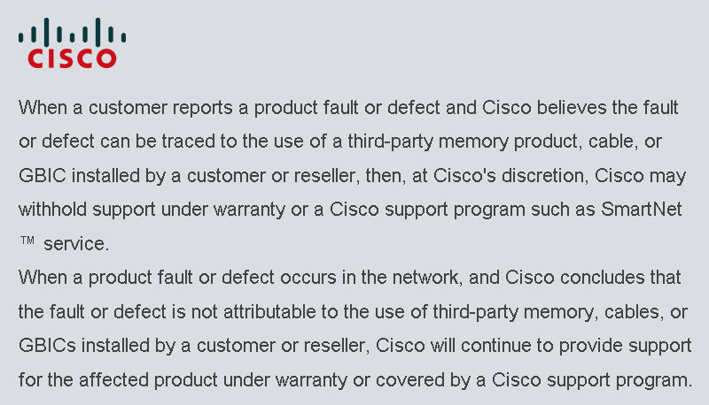 OEM Optics vs Third-Party Transceivers, cisco compatible transceiver