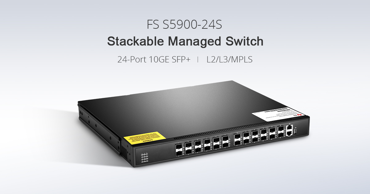FS S590024S Stackable Switch Affordable Option for Network Expansion