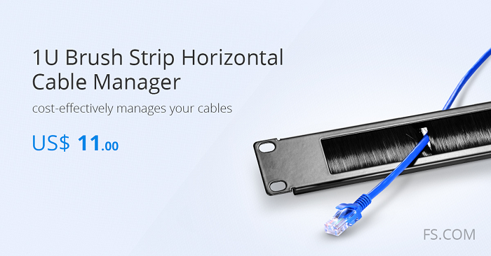 How to Apply 1U Cable Management in Your Server Rack? - FS.COM