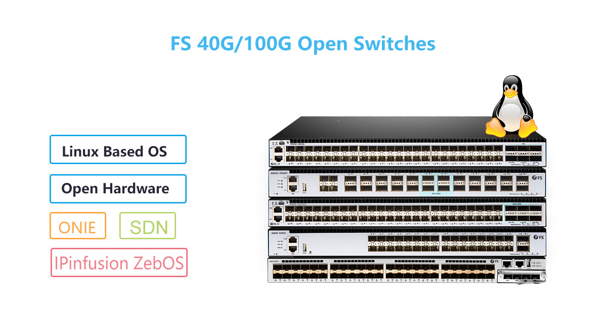 fs 40G/100G white box switches