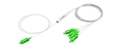 1x4 Blockless Fiber PLC Splitter - FS