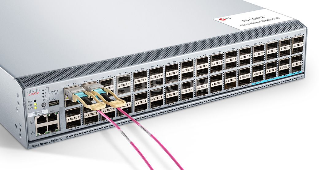 Cisco QSFP-40G-SR4 Compatible 40GBASE-SR4 QSFP+ Transceiver Module - FS