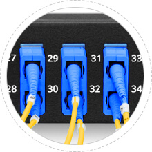 24 Port Sc Fiber Patch Panel Os2 Single Mode Fs