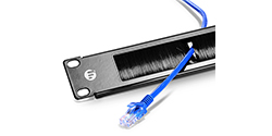 1U horizontal cable manager