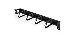 1U horizontal cable manager