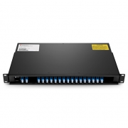 Мультиплексор DWDM Mux Demux Двухволоконый 16-Канальный с Портом Расширения, С43-С58, 1U Стойка, LC/UPC Мультиплексор DWDM Mux Demux Двухволоконый 16-Канальный с Портом Расширения, С43-С58, 1U Стойка, LC/UPC