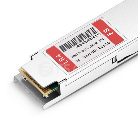 Arista Networks 100GBASE-LR4 Compatible 100GBASE-LR4 QSFP28 1310nm 10km DOM LC SMF Optical Transceiver Module