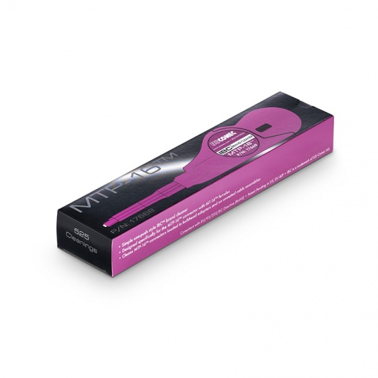 Limpiador MTP®-16™ de marca US Conec IBC™, para conectores MPO de 16 fibras (525+ limpiezas)
