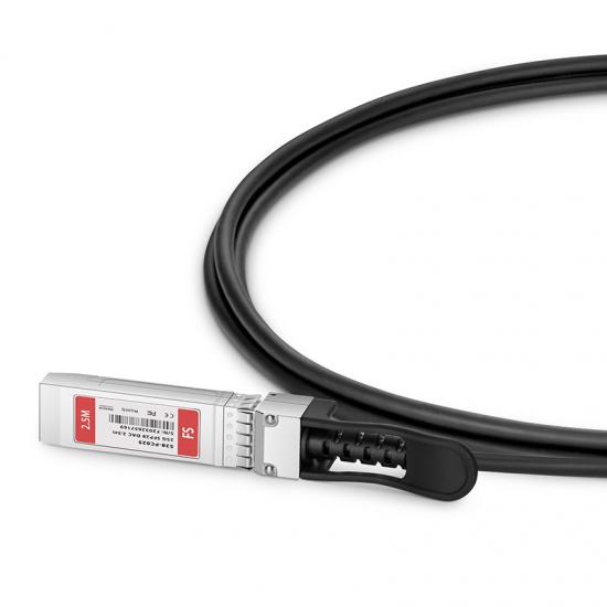 2,5m (8ft) Générique Compatible Câble à Attache Directe Twinax en Cuivre Passif SFP28 25G