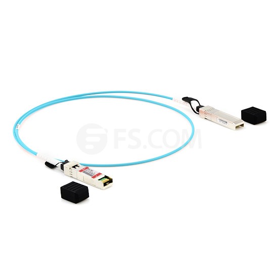 Cable óptico activo (AOC) compatible con Cisco SFP28-25G-AOC2M, 25G SFP28 2m (7ft)