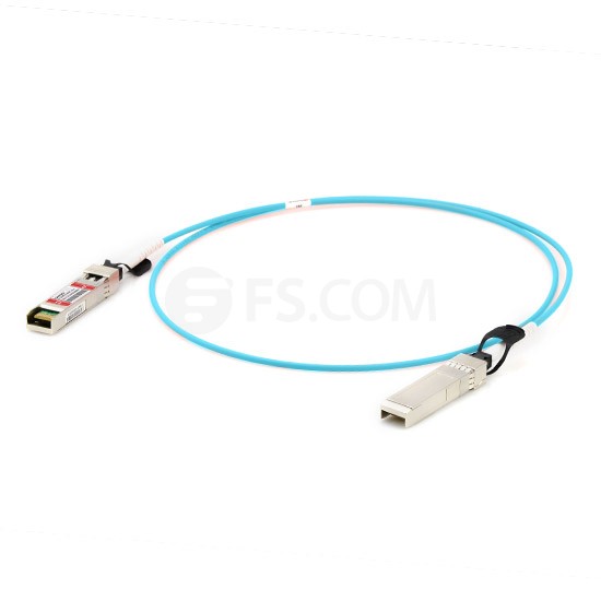 2m (7ft) Câble Optique Actif SFP28 25G pour Commutateurs de FS