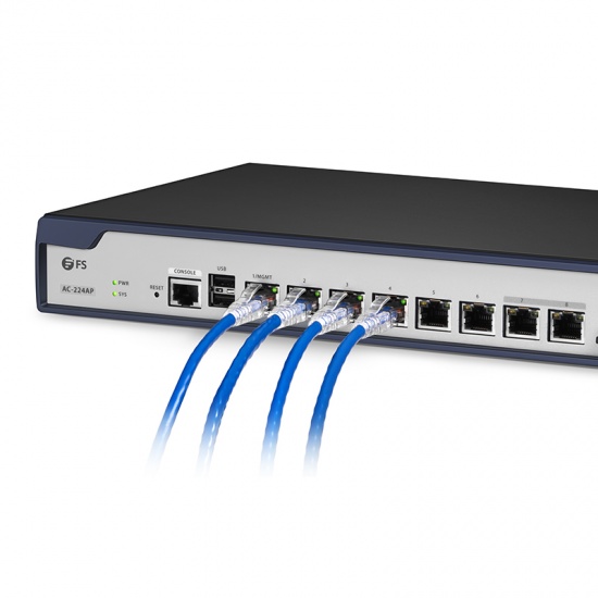 Contrôleur LAN Sans Fil AC-224AP, 802.11ax avec 6 Ports Gigabit Ethernet (GbE), Itinérance Wi-Fi sans Faille, Gestion pour un maximum de 224 Points d'Accès Wi-Fi 6