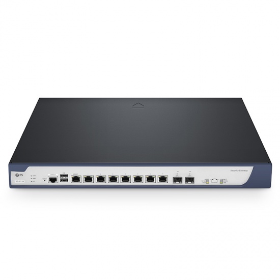 SG-5110 All in One Multi-WAN Security Gateway with 8 Gigabit Ethernet (GbE) Ports, 1x SFP, 1x SFP+, Up to 10 Gigabit WAN Ports, Built-in WLAN Controller, SPI Firewall, Routing, Load Balancing, IPSec/L2TP VPN and DoS Defense Supported
