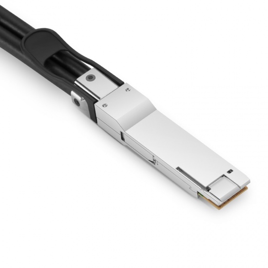 Cable Twinax de cobre de conexión directa pasivo (DAC) compatible con Arista CAB-D-D-400G-0.5, 400G QSFP-DD 0.5m (2ft)