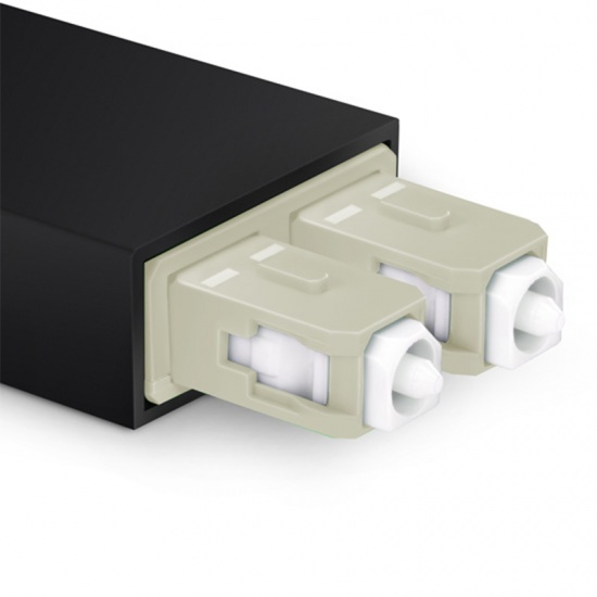 SC/UPC Duplex PVC (OFNR) OM1 62.5/125 Multimode Fiber Loopback Module