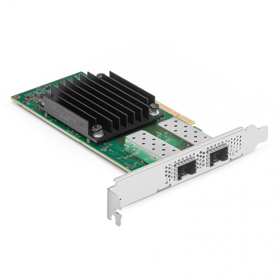 NVIDIA Mellanox MCX512A-ACAT ConnectX®-5 EN Network Interface Card, 10/25GbE Dual-Port SFP28, PCIe 3.0 x 8, Tall&Short Bracket