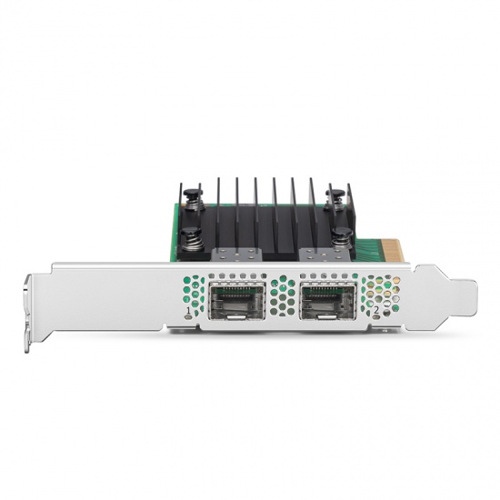 NVIDIA Mellanox MCX512A-ACAT ConnectX®-5 EN ネットワークアダプタ(10/25GbE デュアルポート SFP28、PCIe3.0x 8、トールブラケット)