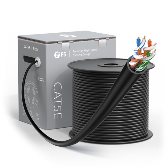 UTP 305 M Bulk Ethernet Cable 8C Solid Bare Copper UL -CSA Gray 350 MHz Cat5e 24AWG UTP 305 M Bulk Ethernet Cable 8C Solid Bare Copper UL -CSA Gray 350 MHz Cat5e 24AWG