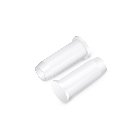 Bouchons Anti-poussière Universels Plastique pour Férule de 1,25mm. S'Adapter à LC, MU. Blanc,100 pcs/Paquet