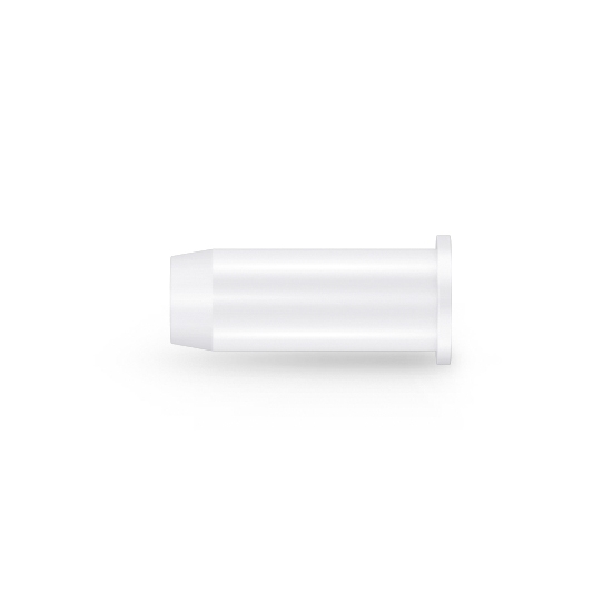 Bouchons Anti-poussière Universels Plastique pour Férule de 1,25mm. S'Adapter à LC, MU. Blanc,100 pcs/Paquet