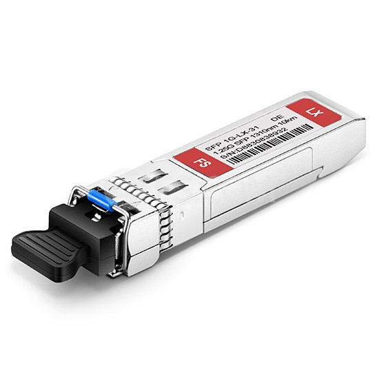 Módulo transceptor compatible con Dell PowerConnect 320-2879, 1000BASE-LX SFP 1310nm 10km DOM LC MMF/SMF