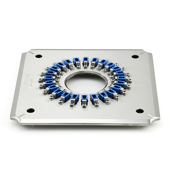 Polishing Fixture/Holder for LC/UPC 24(EX LC/UPC-20) Connectors (LC/UPC-24 Connector Jig)