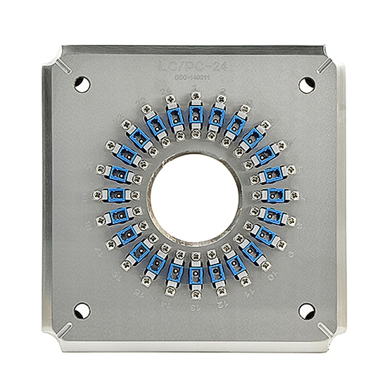 Polishing Fixture/Holder for LC/UPC 24(EX LC/UPC-20) Connectors (LC/UPC-24 Connector Jig)