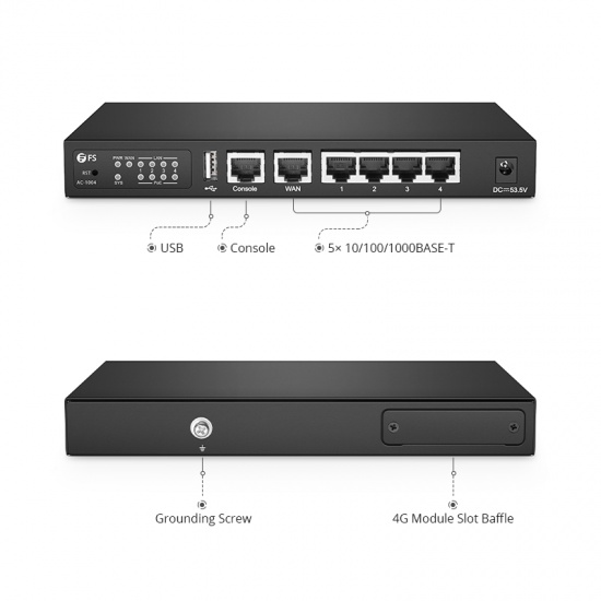 Contrôleur LAN Sans Fil AC-64AP, 802.11ax avec 5 Ports Gigabit Ethernet (GbE), Itinérance Wi-Fi Fluide, Gestion pour un Maximum de 64 Points d'Accès Wi-Fi 6