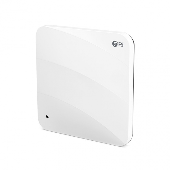 AP-N505, Wi-Fi 6 802.11ax 3000 Mbps Indoor Access Point, Seamless Roaming & 2x2 MU-MIMO Dual Radios, Manageable via FS Controller or Standalone (Without PoE Injector)