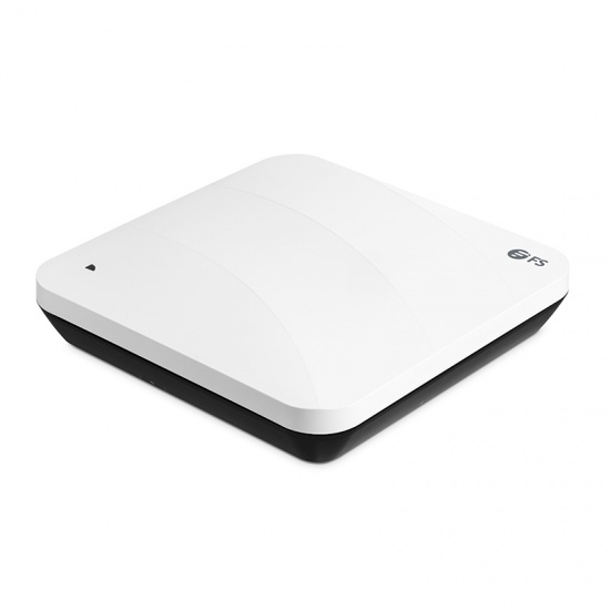 AP-N505, Wi-Fi 6 802.11ax 3000 Mbps Indoor Access Point, Seamless Roaming & 2x2 MU-MIMO Dual Radios, Manageable via FS Controller or Standalone (Without PoE Injector)