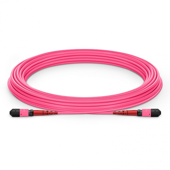 Customized 24-144 Fibers MTP®-24 OM4 Multimode Elite Trunk Cable (Color-coded)