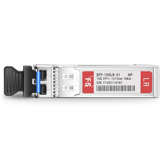 JD094B HPE H3C Compatible 10GBASE-LR SFP+ 1310nm 10km DOM Duplex LC SMF  Transceiver Module for HPE OfficeConnect FlexNetwork FlexFabric and  Altoline 