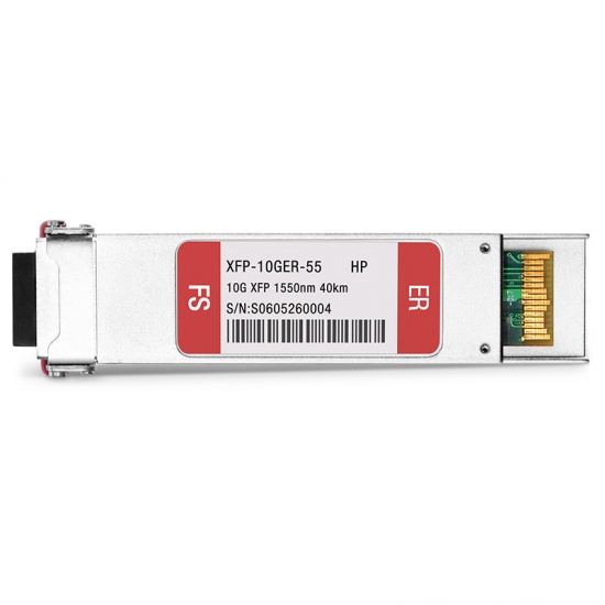 HPE H3C JD121A Compatible 10GBASE-ER XFP 1550nm 40km DOM LC SMF Transceiver Module