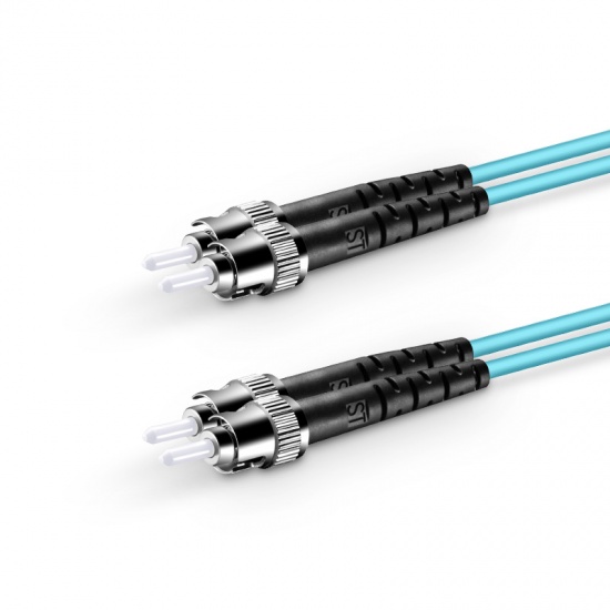 Customized Duplex OM4 Multimode LC/SC/FC/ST/LSH Armored 3.0mm Fiber Optic Patch Cable