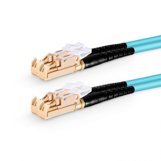 Customized Duplex OM4 Multimode LC/SC/FC/ST/LSH Armored 3.0mm Fiber Optic Patch Cable