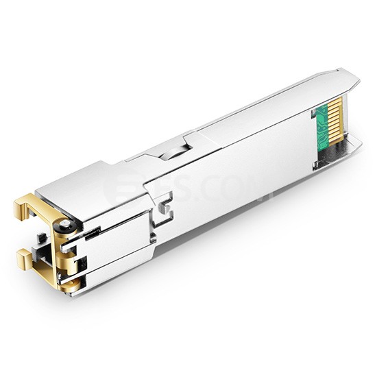 SFP Transceiver Modul - Juniper Networks SFP-1GE-FE-E-T kompatibel 10/100/1000BASE-T SFP SGMII Kupfer RJ-45 100m