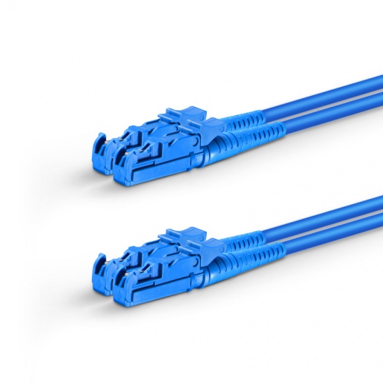 Customized Duplex OS2 Single Mode LC/SC/FC/ST/LSH Armored 3.0mm Fiber Optic Patch Cable