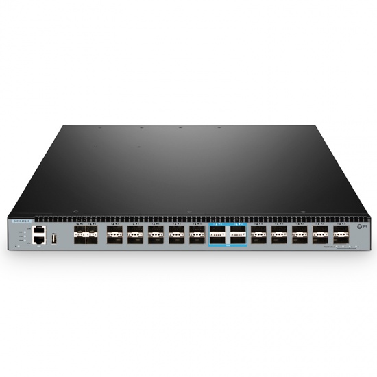 S8050-20Q4C, 20-Port Ethernet L3 Fully Managed Plus Switch, 4 x 10Gb SFP+, with 20 x 40Gb QSFP+ and 4 x 100Gb QSFP28, Support MLAG