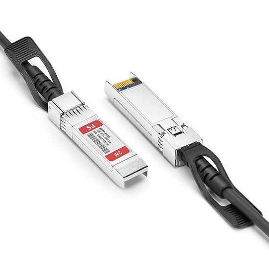 Cable Twinax de cobre de conexión directa (DAC) pasivo compatible con Cisco SFP-H10GB-CU2M, 10G SFP+ 2m (7ft)