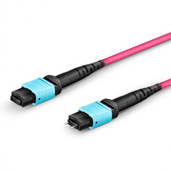 Cable troncal de fibra óptica OM4 multimodo 12 fibras MTP® 8-144 fibras personalizado - 3.0mm