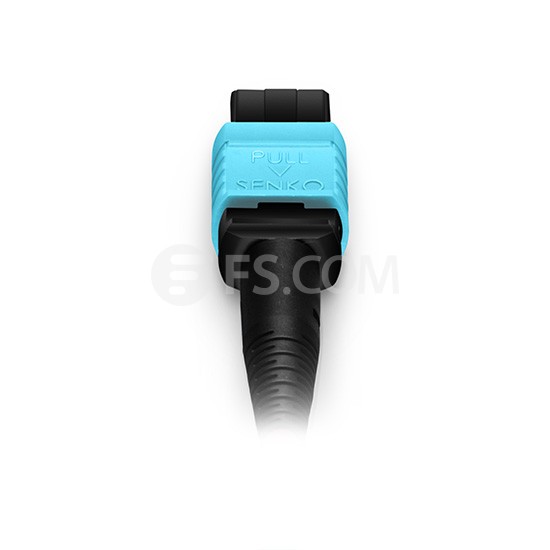 Customized 8-144 Fibers Senko MPO-12 OM4 Multimode Elite Breakout Cable