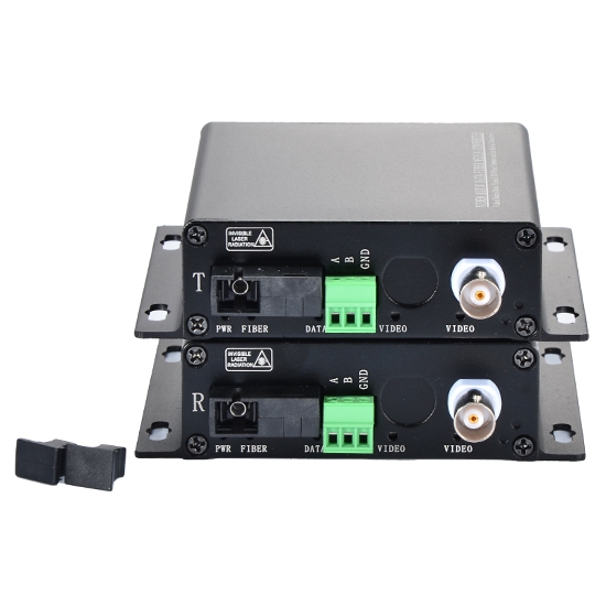 1 Channel HDTVI over Optical Fiber Transmitter and Receiver Set FS