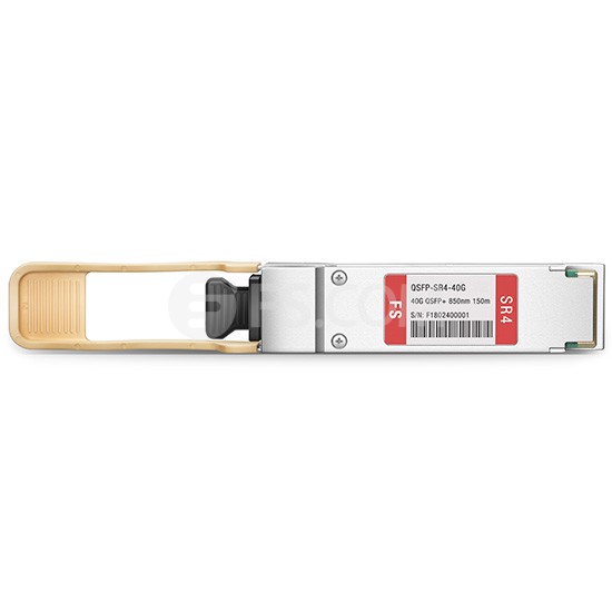 Módulo transceptor/Transceiver compatible con Gigamon QSF-502, 40GBASE-SR4 QSFP+ 850nm 150m DOM MTP/MPO MMF