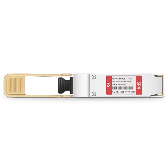 Dell Networking 430-4593互換 40GBASE-SR4 QSFP+モジュール(850nm 150m DOM MTP/MPO MMF)