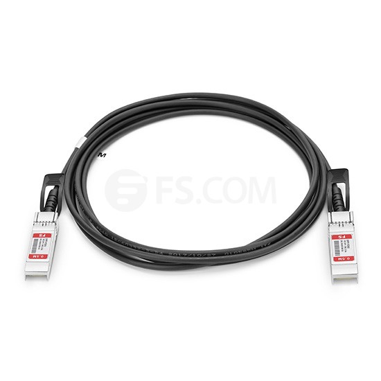 0,5m (2ft) Cisco SFP-H10GB-CU50CM Compatible Câble à Attache Directe Twinax en Cuivre Passif SFP+ 10G
