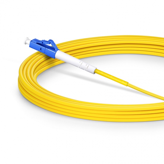Cable/latiguillo/jumper de fibra óptica LC UPC a LC UPC 7m OS2 9/125 símplex monomodo PVC (OFNR) 2.0mm