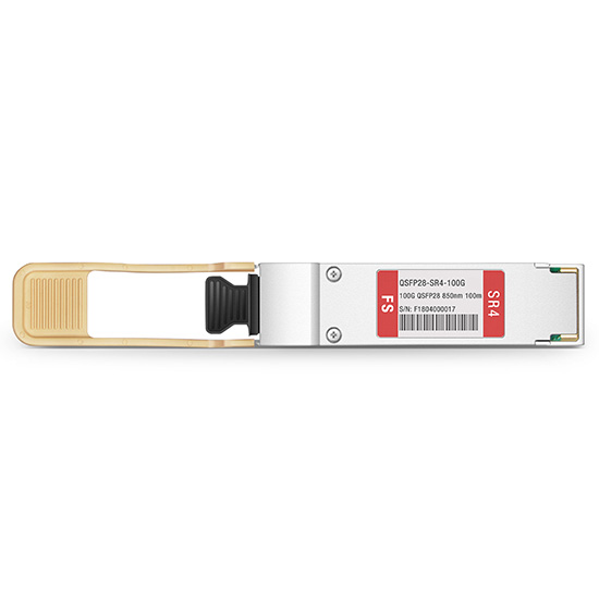 Customized 100GBASE-SR4 QSFP28 850nm 100m DOM MTP/MPO-12 MMF Optical Transceiver Module