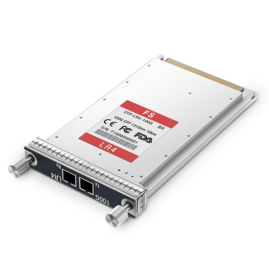 CFP Brocade 100G-CFP-LR4-10km Compatible 100GBASE- LR4 1310nm 10km DOM LC SMF Transceiver Module